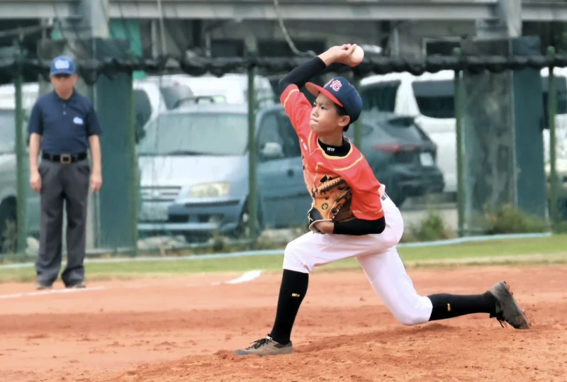 杜正赫78球飆無安打比賽。大會提供