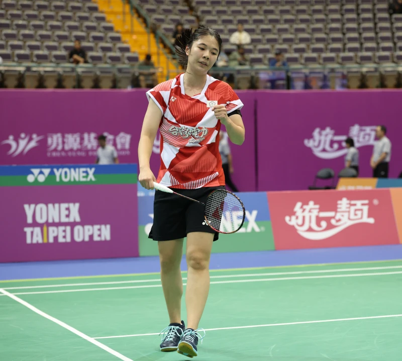 宋碩芸打敗地主大會第２種子晉級１６強。資料照片