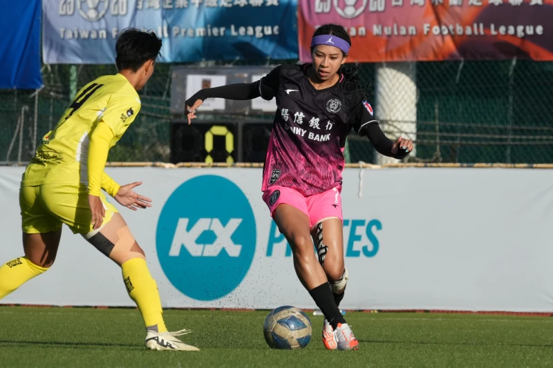 松山沙來上演帽子戲法助球隊取勝。官方提供