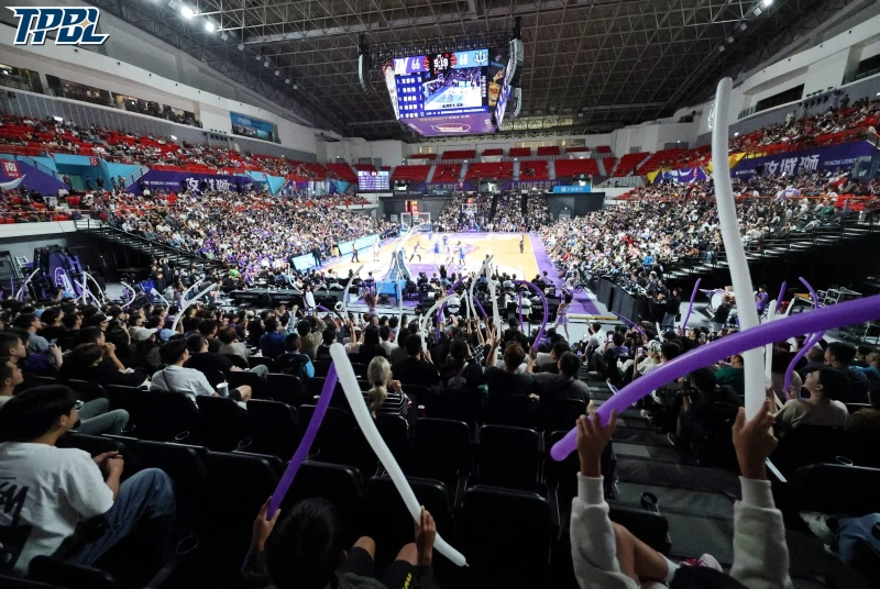 攻城獅對海神共4821名觀眾進場。TPBL提供