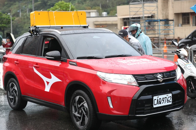 TAIWAN SUZUKI的計時車月初已經在美津濃接力路跑賽中亮相。詹健全攝