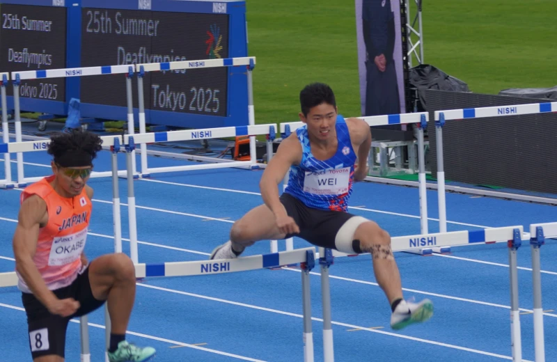 本屆東京聽奧是危宇澤轉攻男子十項全能的首場國際賽事。運動部提供