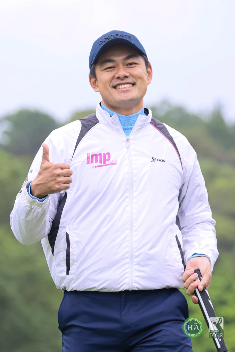 許立朋第一回合以70桿-2暫居第二。Tpga/林聖凱攝影