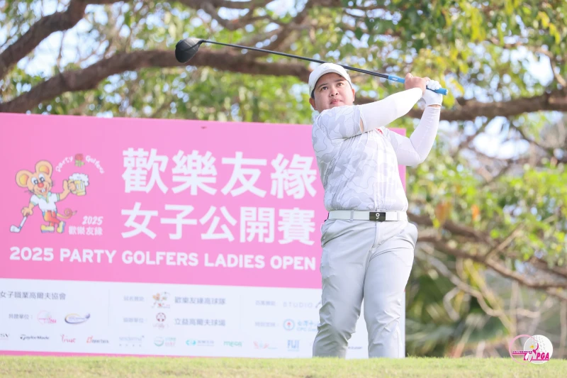 泰國女將帕查拉朱達P.K. Kongkraphan以三回合總桿低於標準桿7桿的209桿獲得第二名。Tlpga／葉勇宏攝