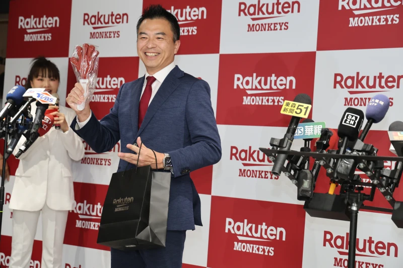 樂天代理執行長森井誠之。記者李天助攝