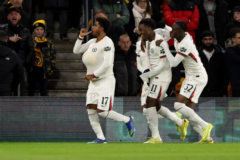 安德烈·桑托斯（左1）上場踢滿全場，4攔截3搶斷4解圍，10次對抗贏7次，直接當選隊內MVP。法新社