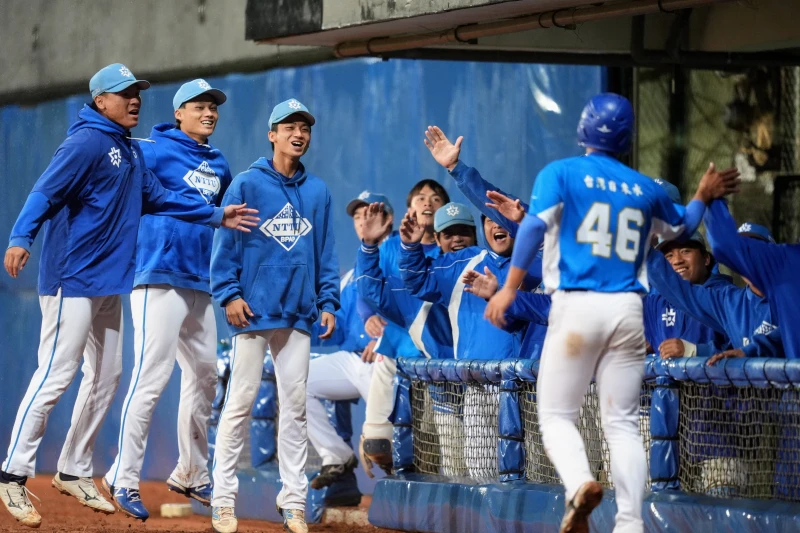 東大12局大戰苦勝。大專體總提供