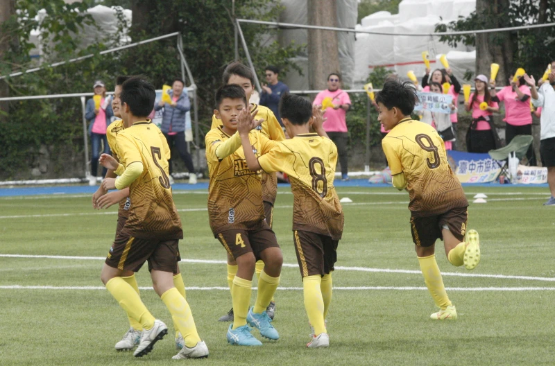 協和國小今年展現強大的進攻火力。詹健全攝