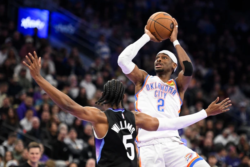 雷霆球星吉爾吉斯亞歷山大(Shai Gilgeous-Alexander)個人連續92場至少攻下20分追平傳奇球星張伯倫(Wilt Chamberlain)。法新社