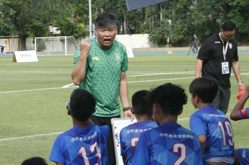 前國腳李盟乾第一次帶隊就拿下冠軍。詹健全攝