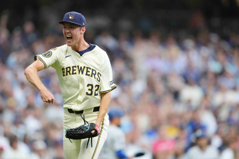 怪物新人米肖羅斯基(Jacob Misiorowski)和釀酒人判並不順利。法新社