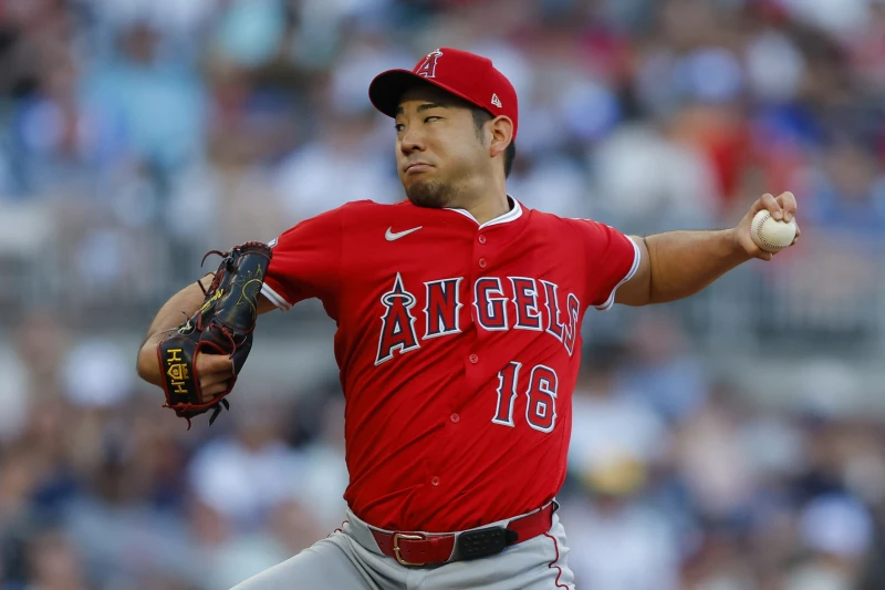 池雄星被問打不打WBC語帶保留。法新社