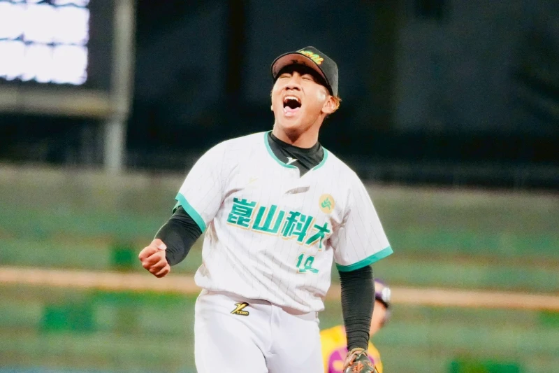 宋祈恩後援2局關門守住1分差。大專體總提供