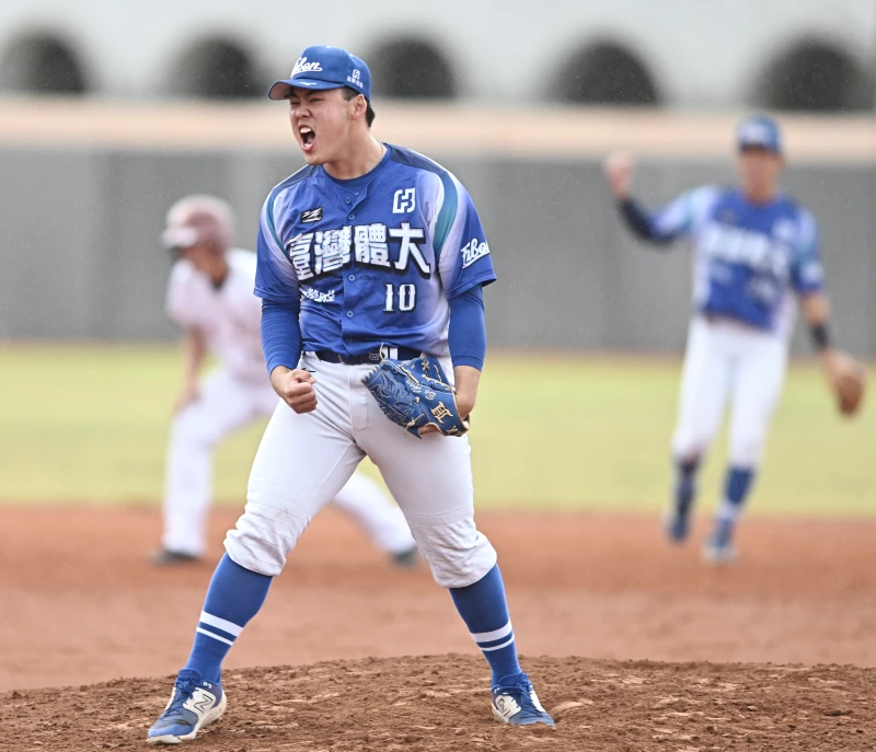 朱柏翰霸氣關門。大專體總提供