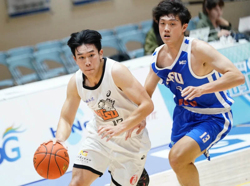 國立體大張祐瑋26分8籃板。大專體總提供