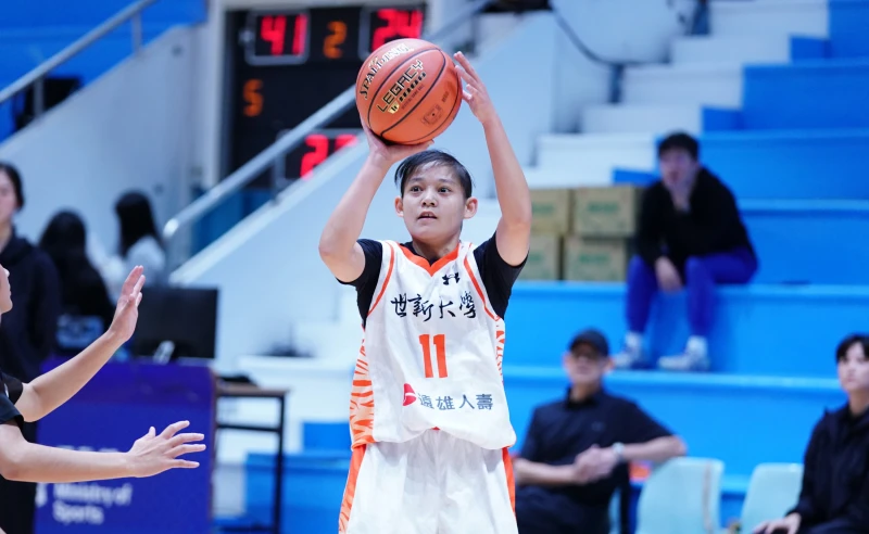 世新大學何采琪。大專體總提供