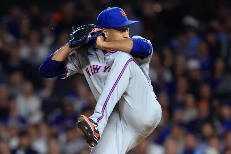 明星終結者E.狄亞茲(Edwin Diaz)今天正式與洛杉磯道奇簽約。法新社