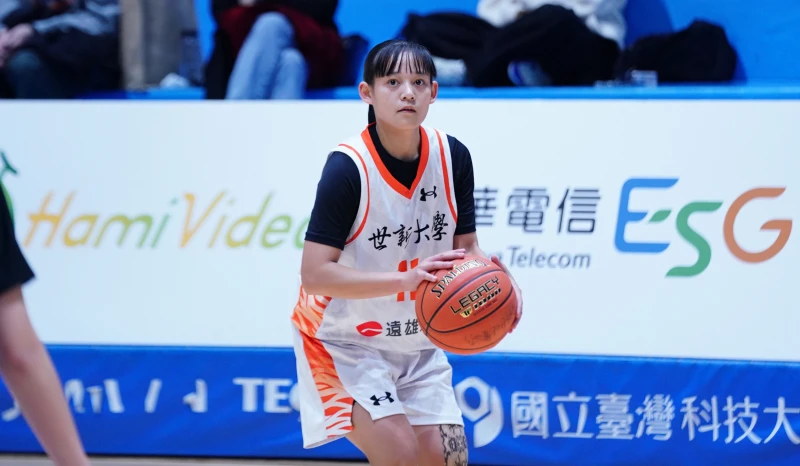 世新大學何采琪。大專體總提供