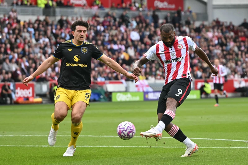 前鋒伊戈爾·蒂亞戈(右)射門超準,1米91的身高不只當空霸,還愛抓空間爆門,本季25次射正就進了好幾球,效率頂尖。法新社