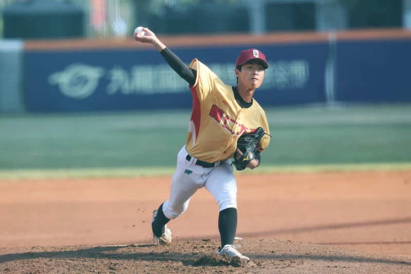 林柏甫先發6局勝投。大專體總提供