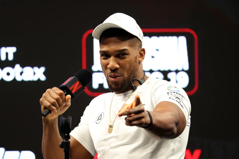 前世界重量級拳王約書亞(Anthony Joshua)相當低調。法新社