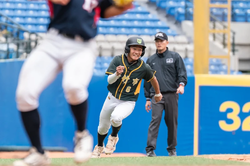 吳家畯二壘安打帶動攻勢。大會提供