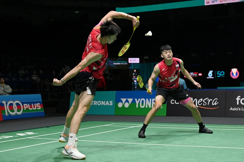 王齊麟／邱相榤吞下三連敗也同時無緣晉級。法新社