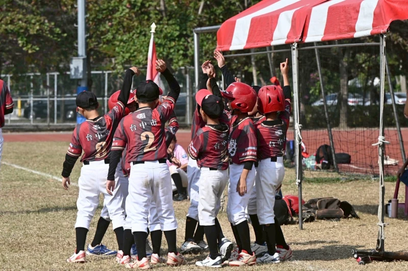 北勢低年級組首進8強。學生棒聯提供