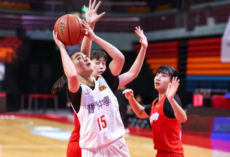 普門傅品璇28分8籃板。高中體總提供