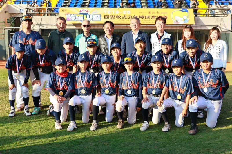 高年級組冠軍日本JBCS。學生棒聯提供