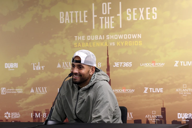 前英國球王魯塞斯基(Greg Rusedski)嚴詞批評基里奧斯(Nick Kyrgios)的狀態。法新社