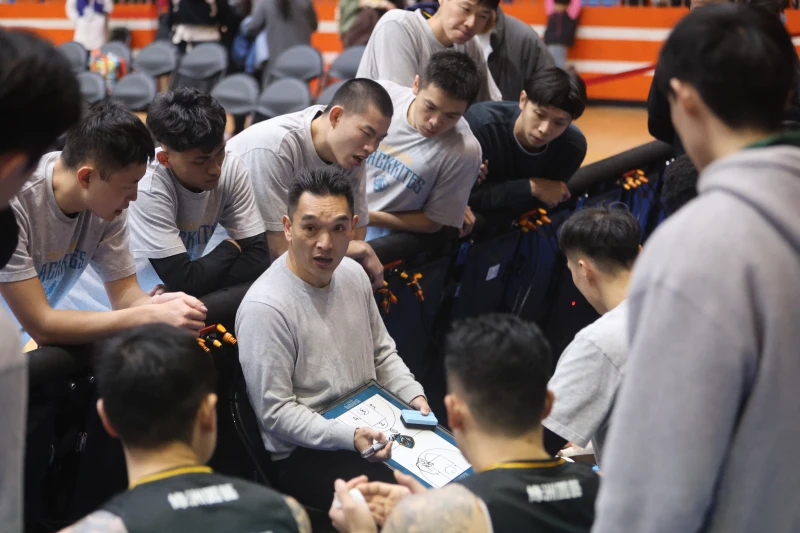 總教練楊志豪相隔一年後重返SBL，認為黑鳶有爭冠實力。陳楷攝