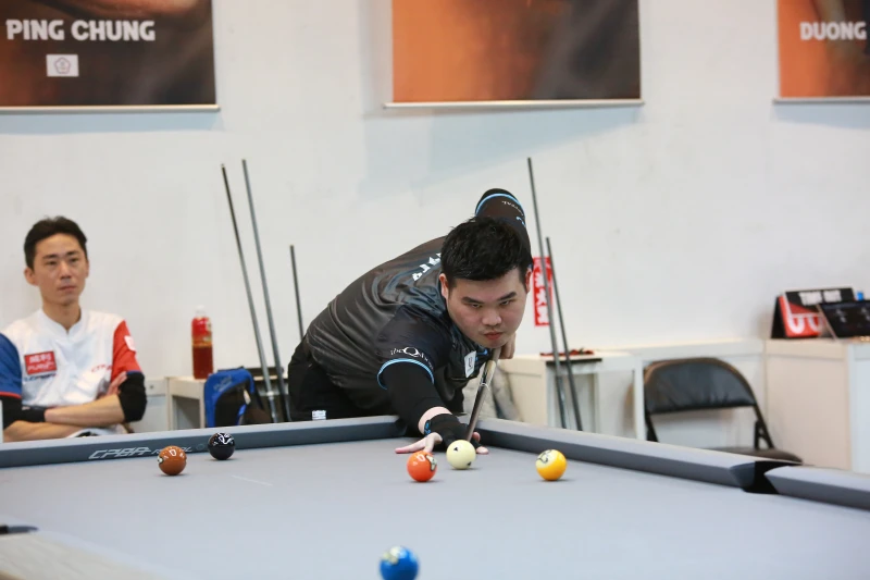 「新加坡球王」葉浚惟小組賽5勝0敗。圖片取自CTPBA