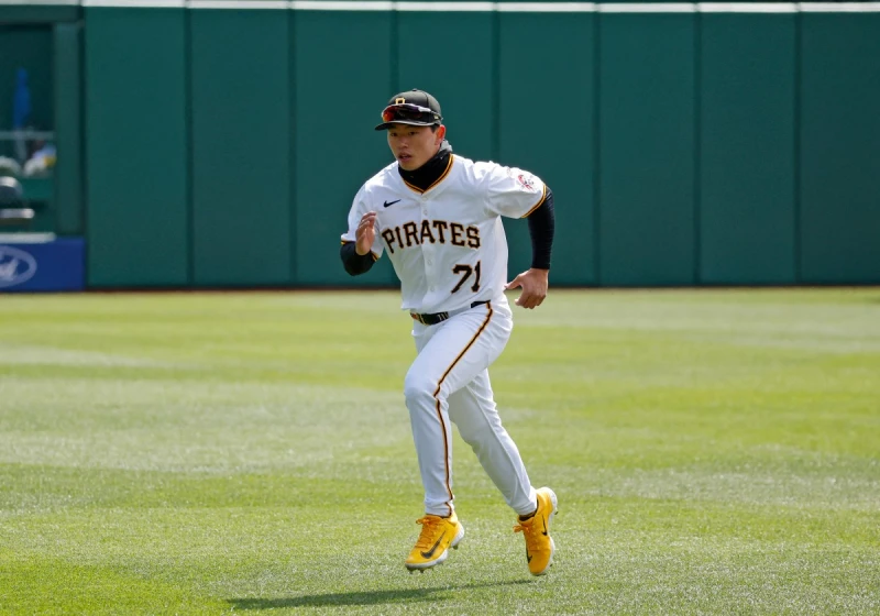 匹茲堡海盜去年年底將台灣球員鄭宗哲(見圖)及外野手盧西亞諾（Marco Luciano）給指定轉讓。法新社