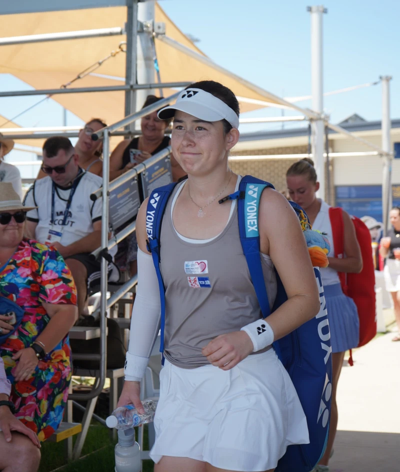 台英混血女將葛藍喬安娜打下台灣史上首個WTA125單打冠軍。摘自官網