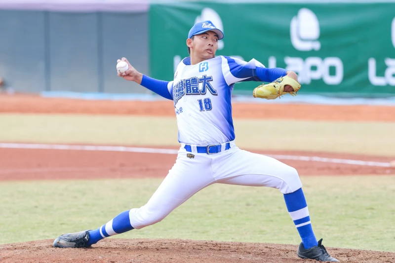 深見一騎先發5局好投。大專體總提供