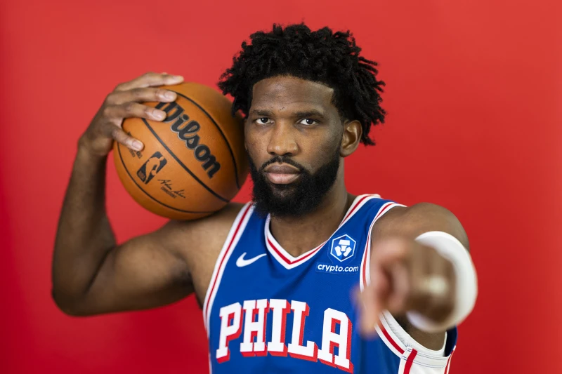 恩比德(Joel Embiid)近來出賽頻率高。法新社