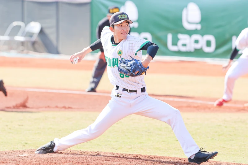 林家賢先發5局奪勝投。大專體總提供