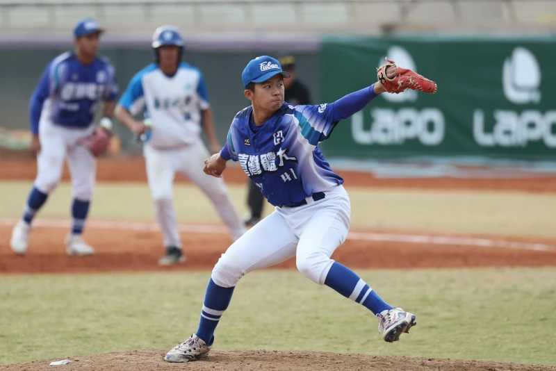 黃子睿走出投球失憶症。大專體總提供