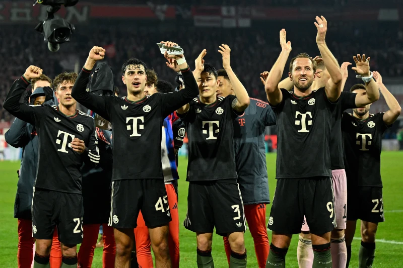 拜仁慕尼黑追平德甲半程歷史最高積分紀錄。法新社