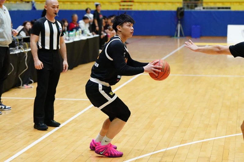 黎明學院田曜樂命中4記外線拿下18分。大專體總提供