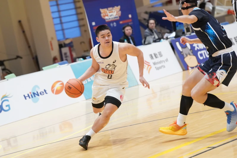 國立體大林睿軒17分9籃板5助攻。大專體總提供