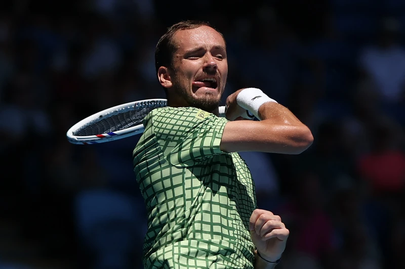 球王梅德韋傑夫（Daniil Medvedev）總算結束大滿貫一輪遊噩夢。法新社