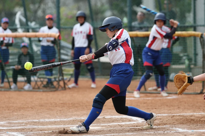 許芯菱滿貫砲。大專體總提供