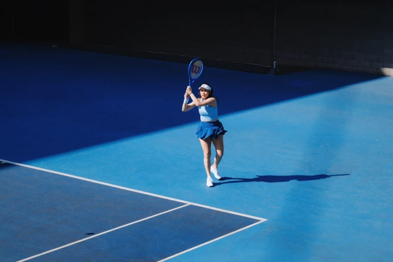 詹詠然重新回到澳網原點。詹詠然提供