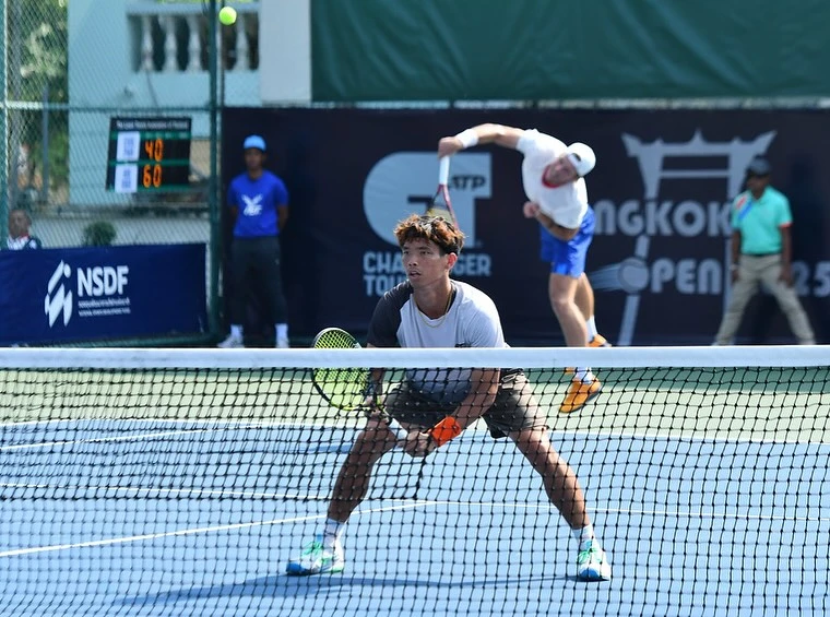 何承叡台德組合打敗三個大滿貫男雙亞軍組合晉級。摘自何承叡推特