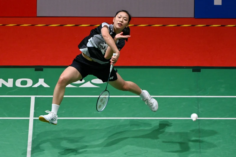 台灣女將黃宥薰首度打進超級500系列的印尼大師賽8強。法新社