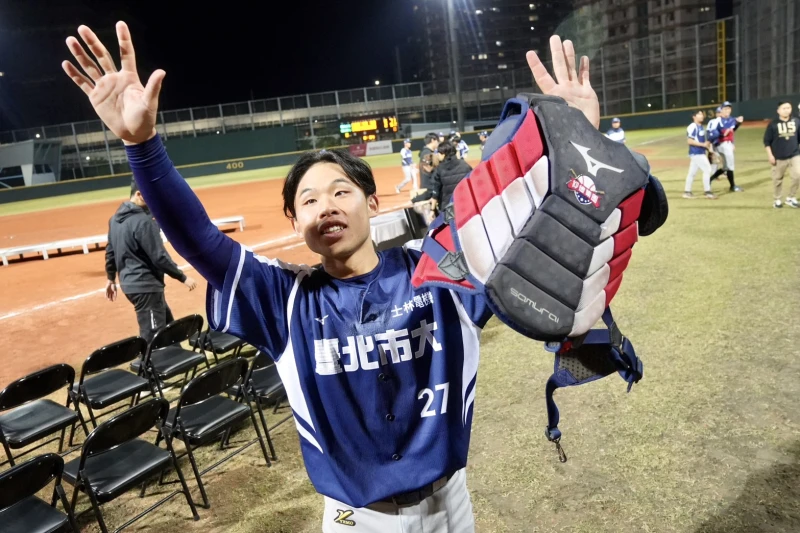 白井雄登確定將參加中職選秀。大專體總提供