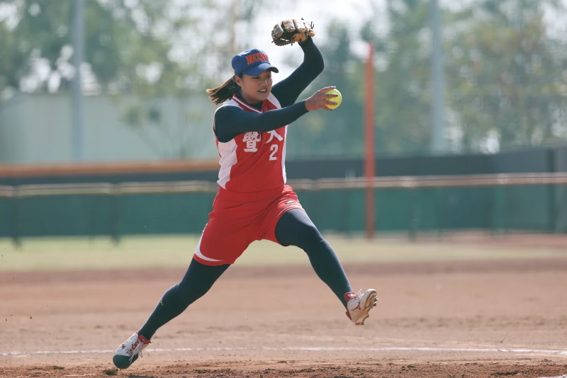 柯夏愛5局無安打完封臺體。大專體總提供