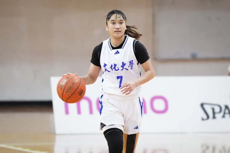 文化大學李恩芯33分8籃板含4顆外線。大專體總提供